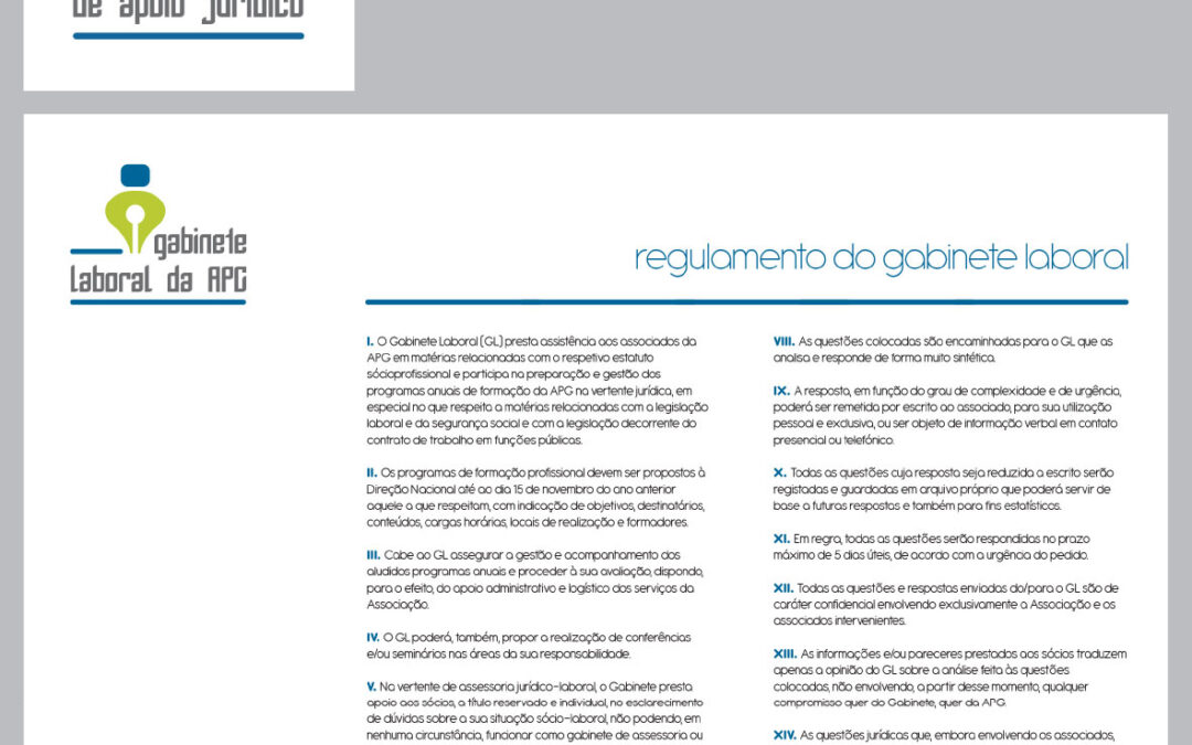 Gabinete de Apoio Jurídico APG